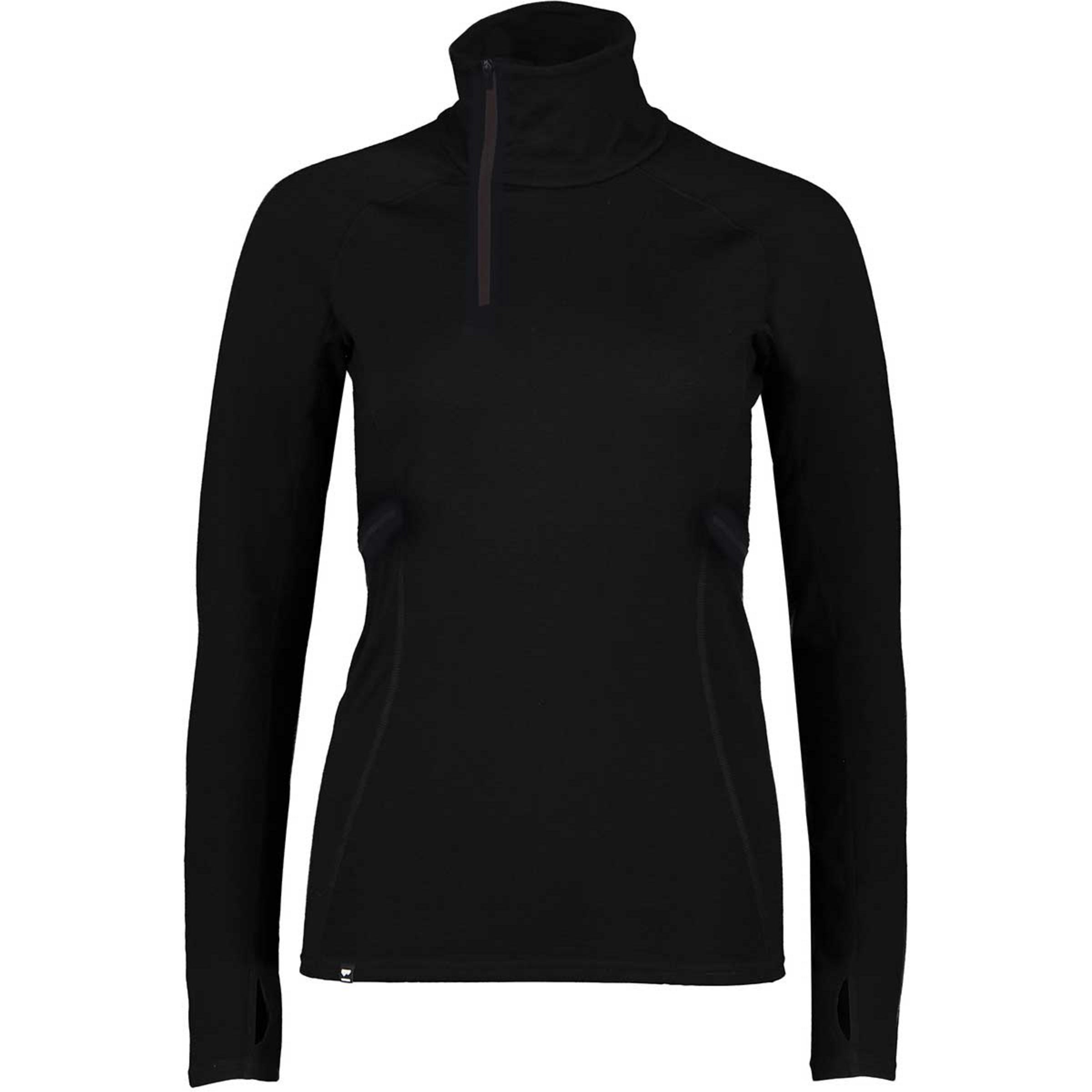 Mons Royale Olympus Half Zip wmn-black