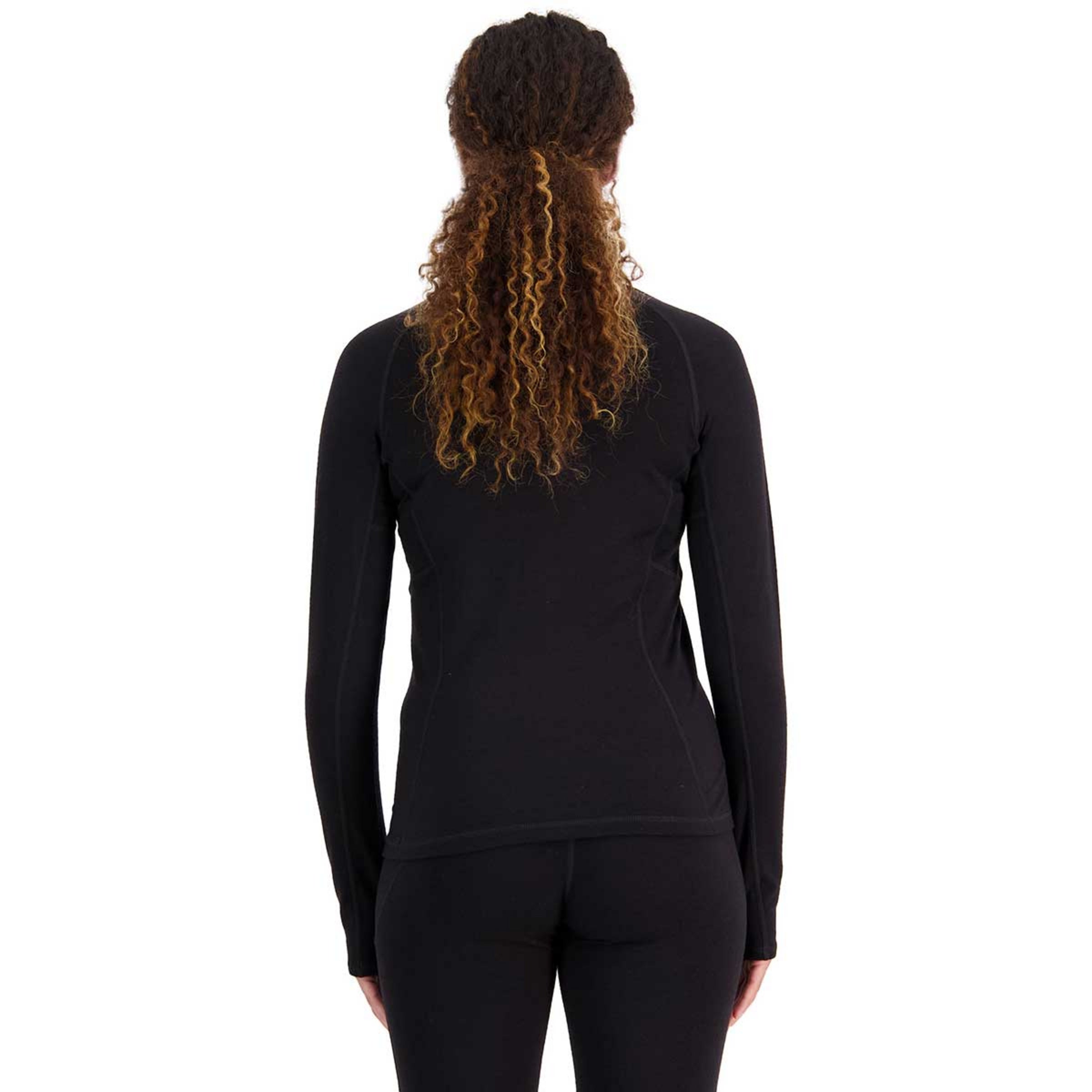 Mons Royale Olympus Half Zip wmn-black