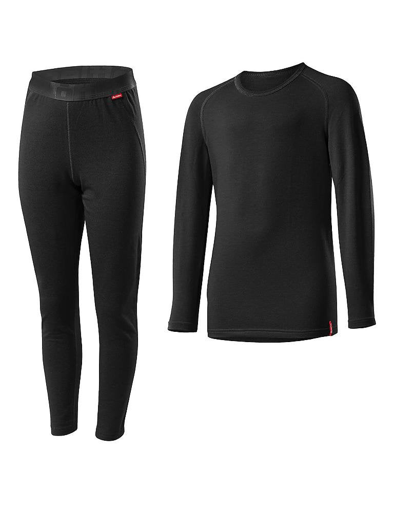 Löffler Kinder Set long Transtex warm - black