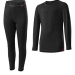 Löffler Kinder Set long Transtex warm - black