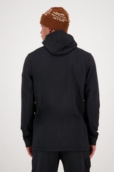 Mons Royale Arcadia Merino Fleece Hoody-black