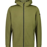 Mons Royale Arcadia Merino Fleece Hoody-dark olive