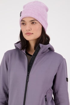Mons Royale Arcadia Merino Fleece Hoody wmn-shark