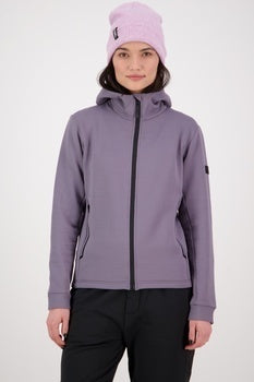 Mons Royale Arcadia Merino Fleece Hoody wmn-shark