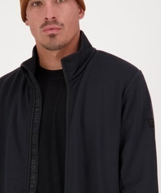 Mons Royale Arcadia Merino Fleece Jacket-black