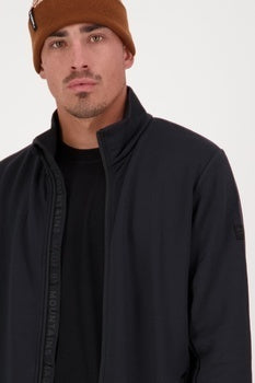 Mons Royale Arcadia Merino Fleece Jacket-black