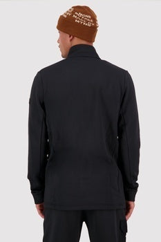 Mons Royale Arcadia Merino Fleece Jacket-black