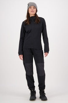 Mons Royale Arcadia Merino Fleece Jacket wmn-black
