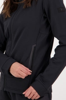 Mons Royale Arcadia Merino Fleece Jacket wmn-black