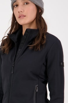 Mons Royale Arcadia Merino Fleece Jacket wmn-black