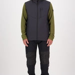 Mons Royale Arete Wool Insulation vest-black