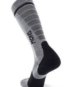 Mons Royale Pro Lite Merino Snow Sock grey-marl-unisex
