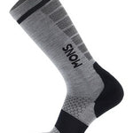 Mons Royale Pro Lite Merino Snow Sock grey-marl-unisex
