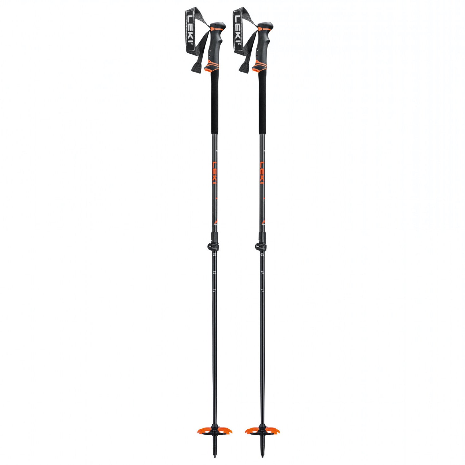 Leki Helicon Lite, dark anthracite-neonorange