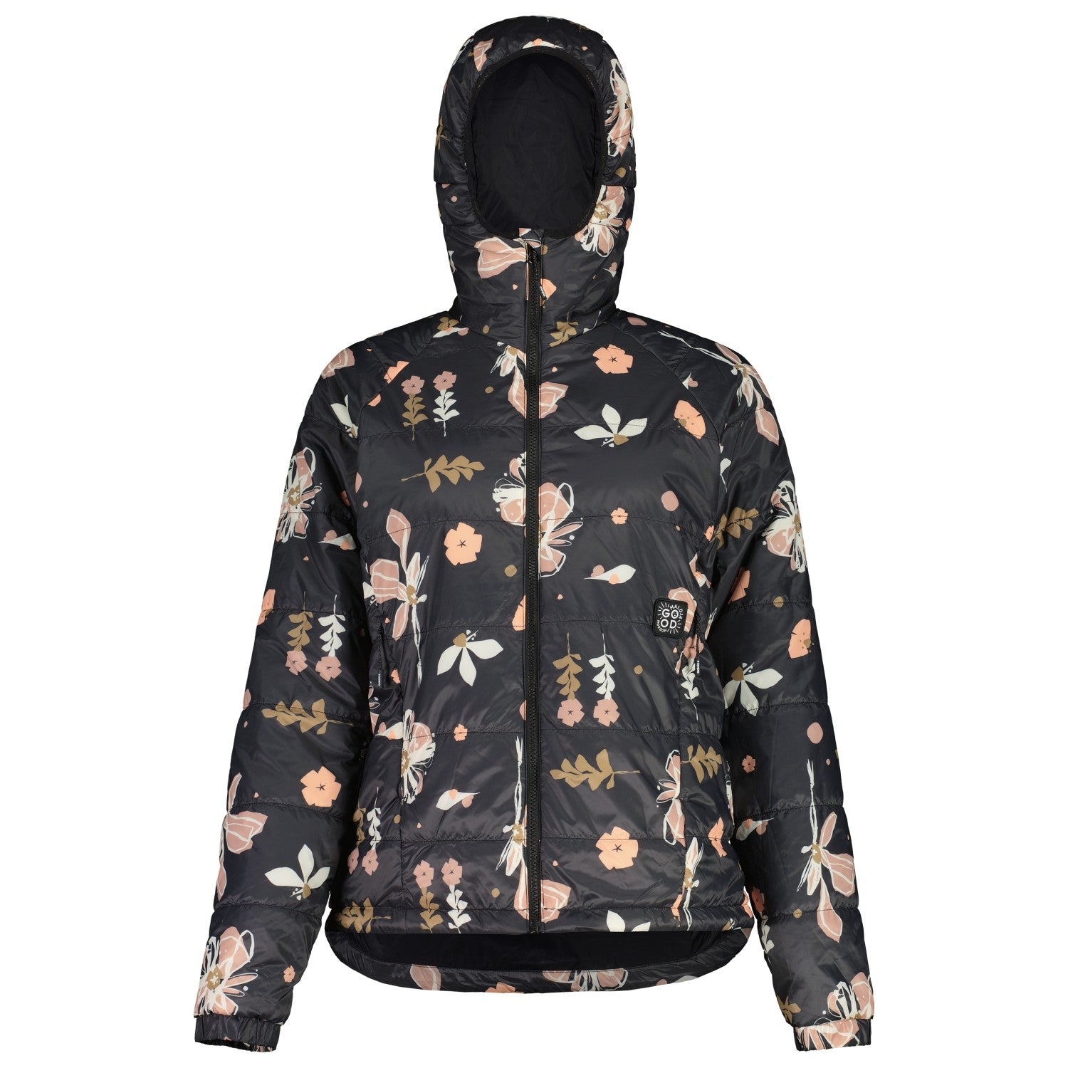 Maloja ChrysanthenumM. - Primaloft Bio Jacke WI25 wmn - deep black flora