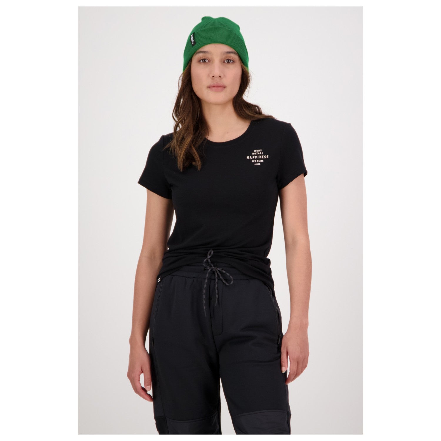 Mons Royale Icon Merino T-Shirt wmn black