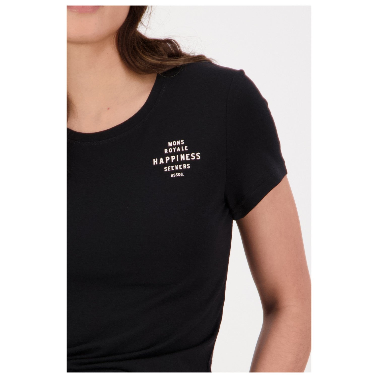 Mons Royale Icon Merino T-Shirt wmn black