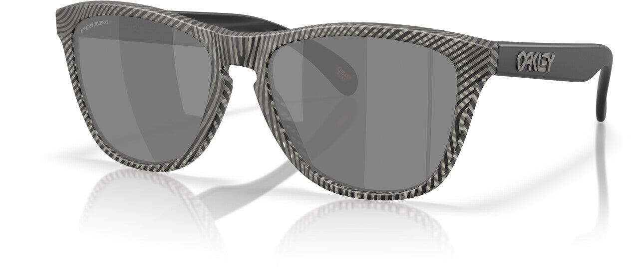 Oakley Frogskins matte grey ink fingerprint prizm black