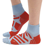 On Performance Mid Sock 1 heather-red