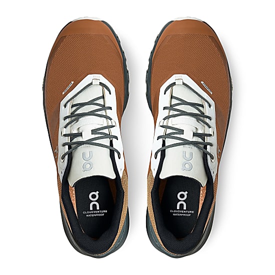 On Cloudventure Waterproof pecan lead