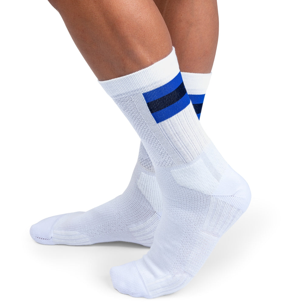 On Tennis Sock white-indigo