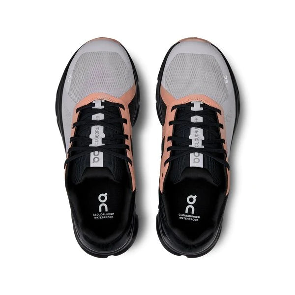On Cloudrunner waterproof wmn fade-black