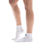 On Core Run Sock Mid 2P Unisex White