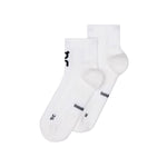 On Core Run Sock Mid 2P Unisex White-Copy