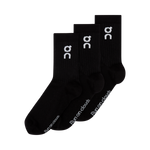 On Logo Sock High 3P Unisex - black