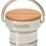 Klean Kanteen Edelstahl Loop Cap mit Bambus für Classic & Kid & Reflect