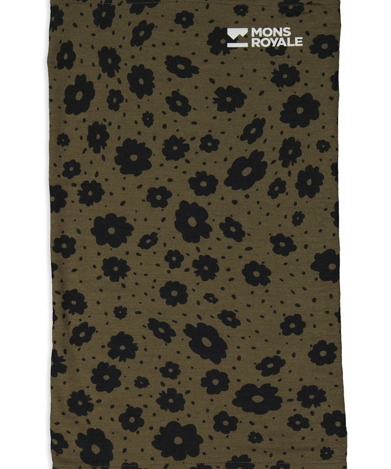 Mons Royale Daily Dose Merino Flex 200 Neckwarmer-Aoraki lily