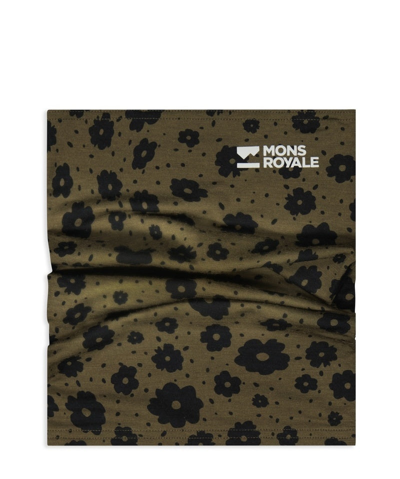Mons Royale Daily Dose Merino Flex 200 Neckwarmer-Aoraki lily