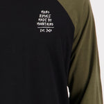 Mons Royale Icon Raglan-Dark olive-black