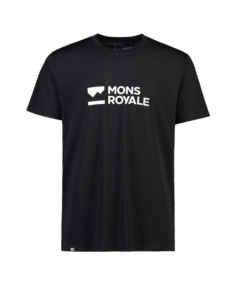 Mons Royale Icon T-Shirt-Brand Lock Up black