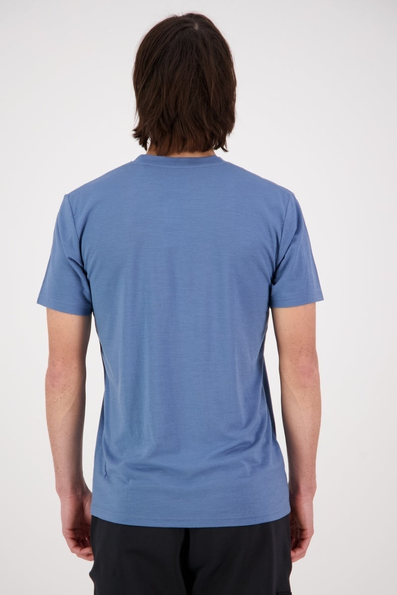Mons Royale Icon T-Shirt-blue slate