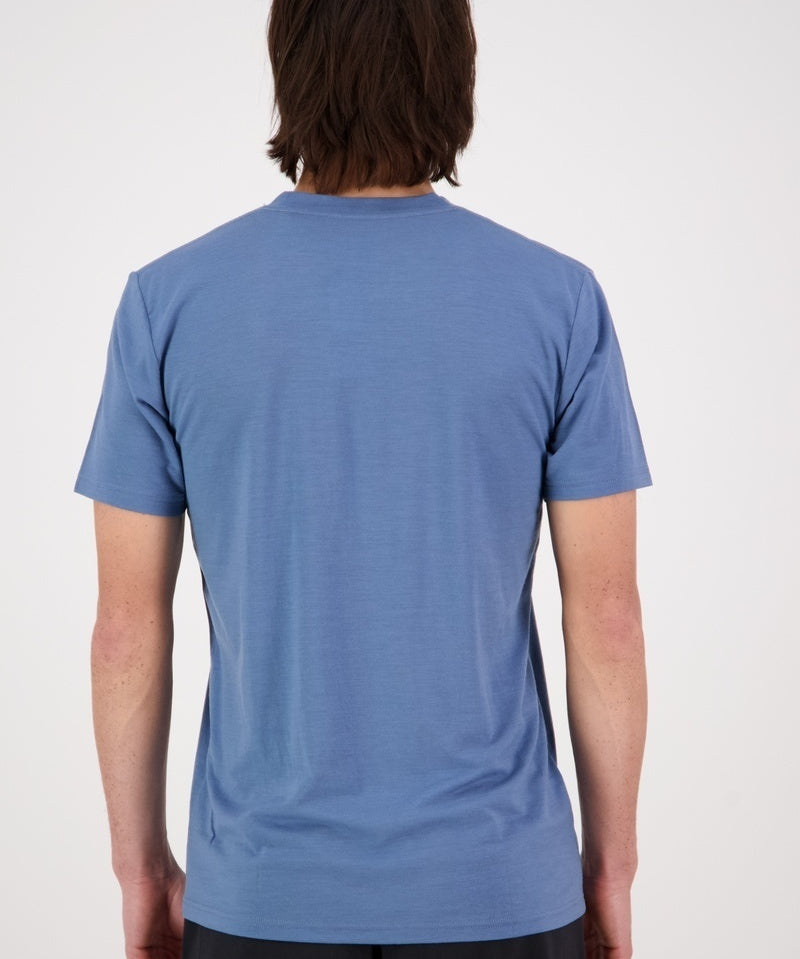 Mons Royale Icon T-Shirt-blue slate