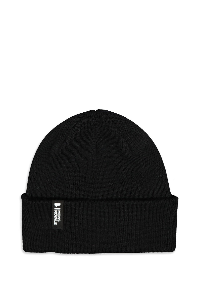 Mons Royale McCloud Merino Beanie-black