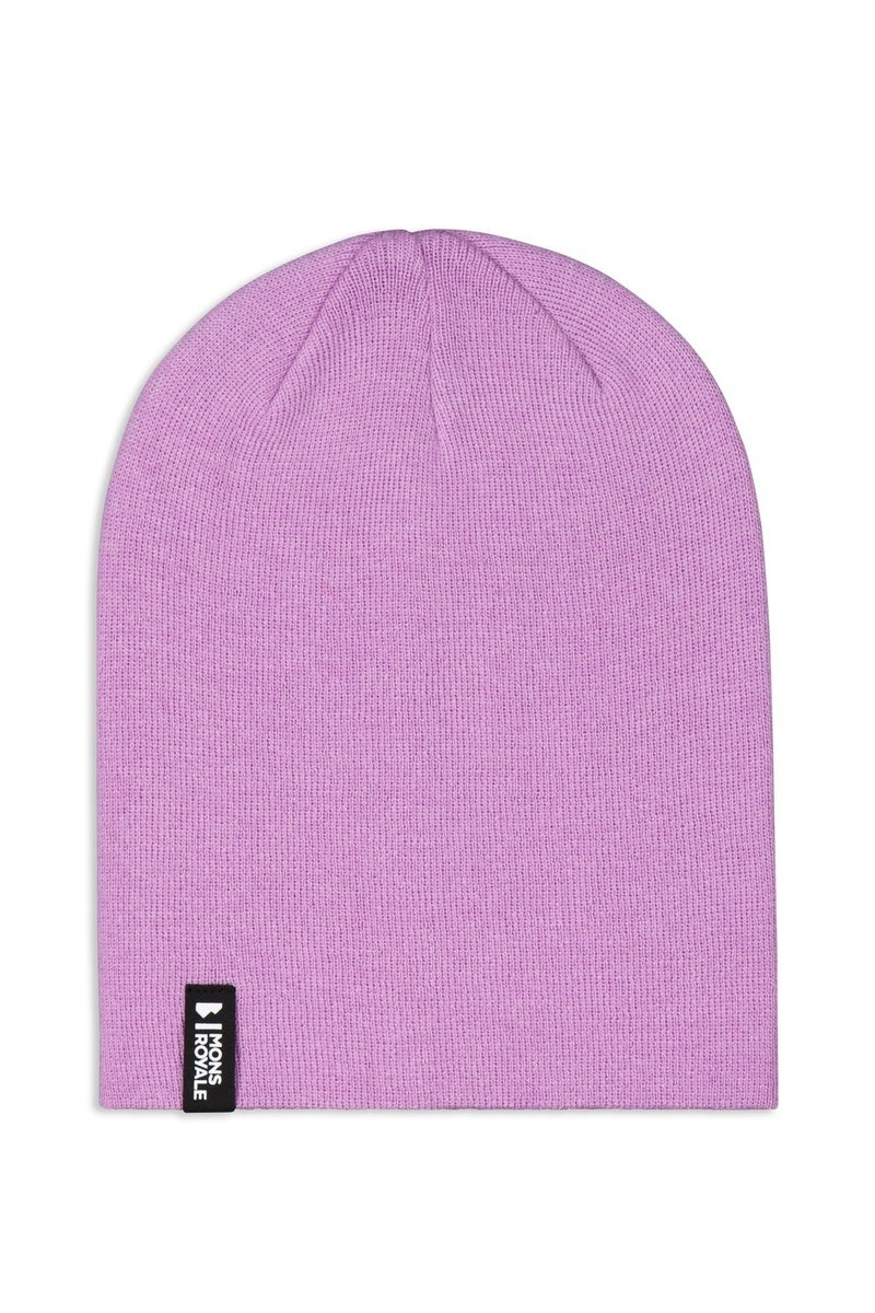 Mons Royale McCloud Merino Beanie-orchid