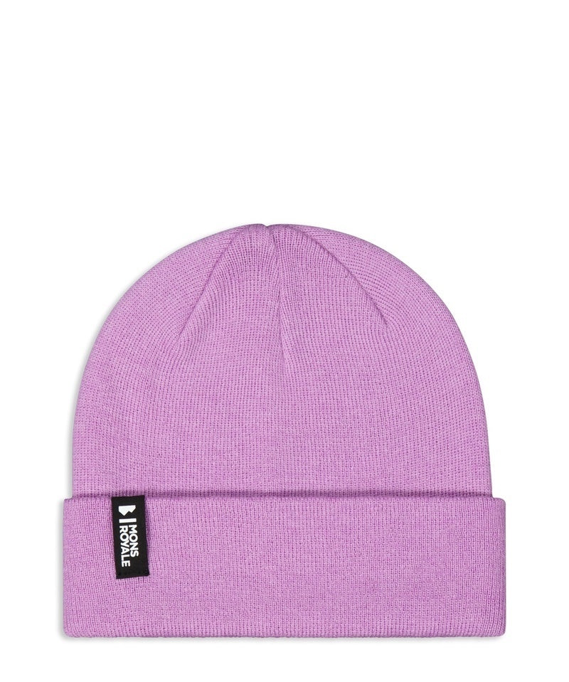 Mons Royale McCloud Merino Beanie-orchid
