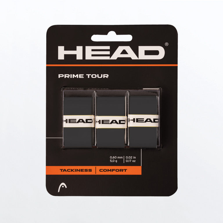 Head Griffband prime tour schwarz 3er-Pack
