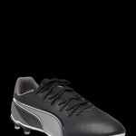 Puma King Match FG/AG Jr. Fußball schwarz-weiß