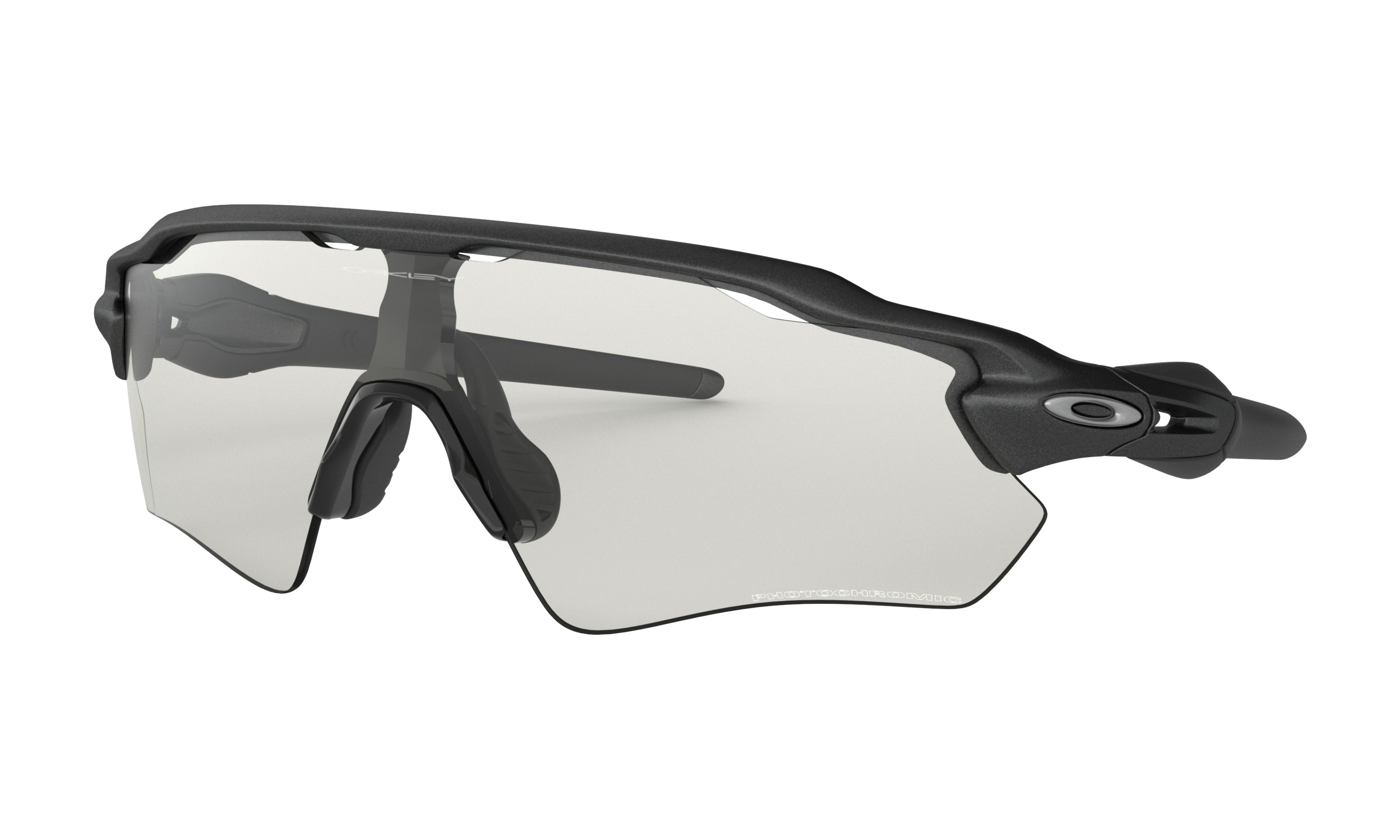 Oakley Radar EV Path steel clear to black photocromic