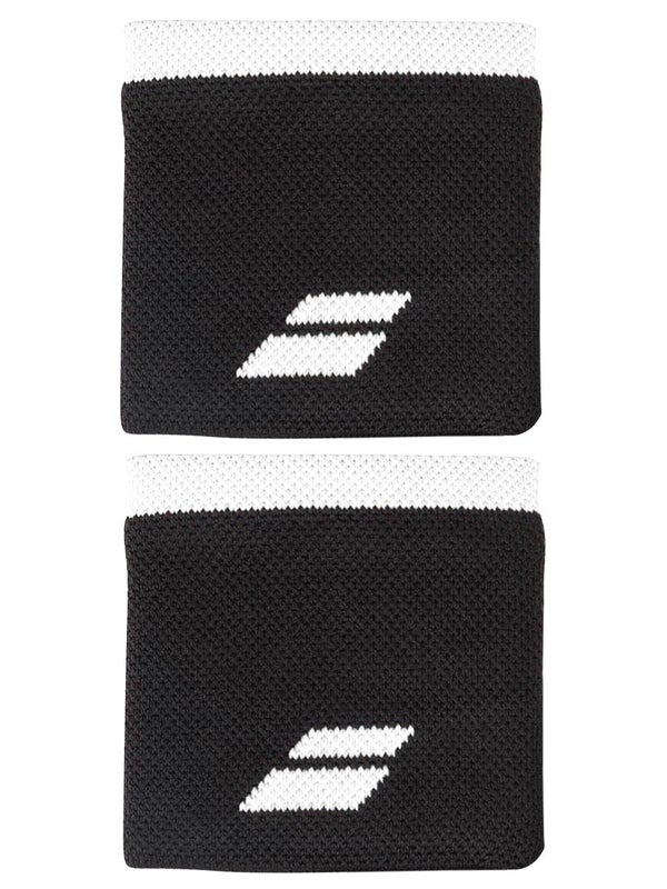 Babolat Logo Wristband black/white