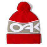 Oakley Factory Cuff Beanie red line stone grey