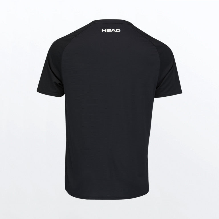 Head Topspin T-Shirt royal black-print vision