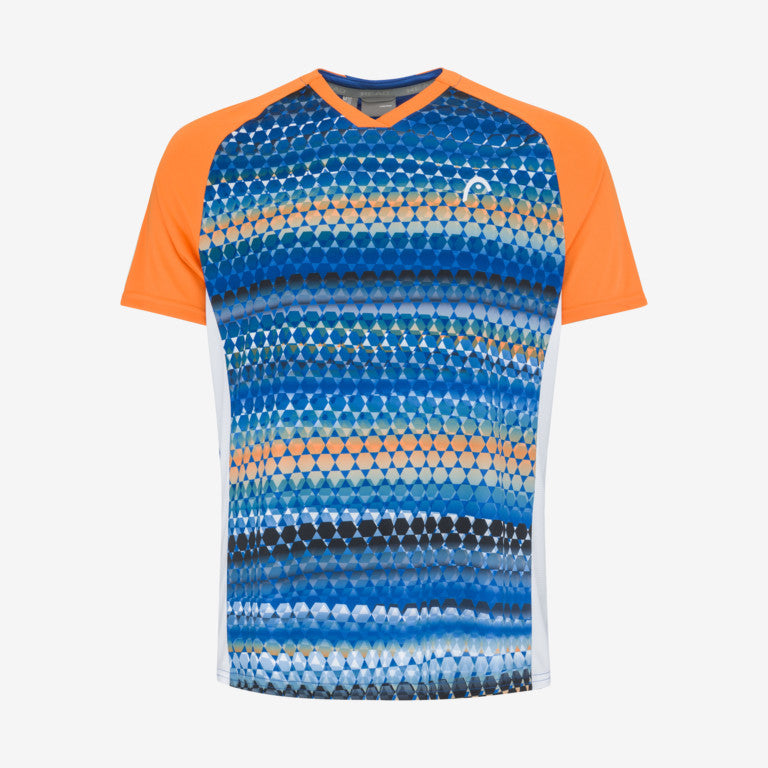 Head Topspin T-Shirt leaves orange/print
