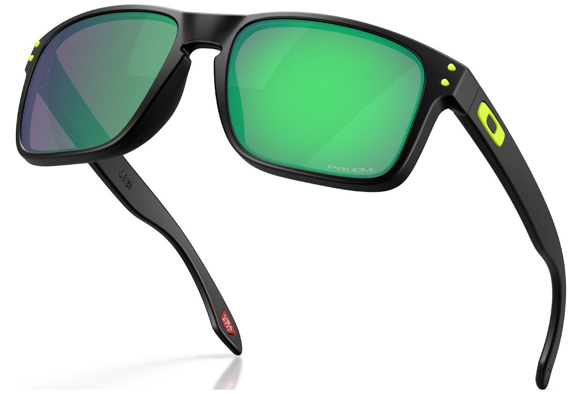 Oakley Holbrook matte black prizm road jade