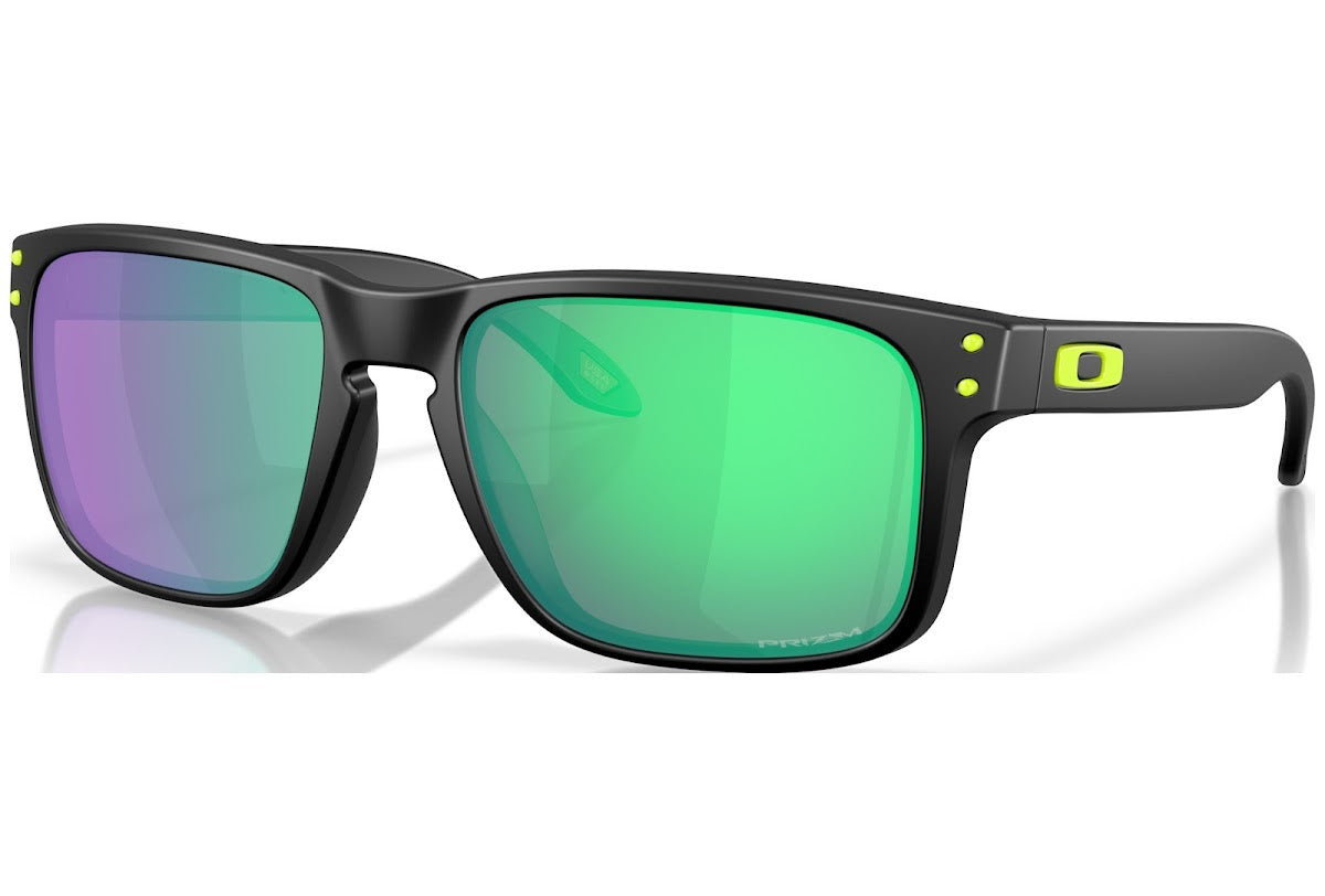 Oakley Holbrook matte black prizm road jade