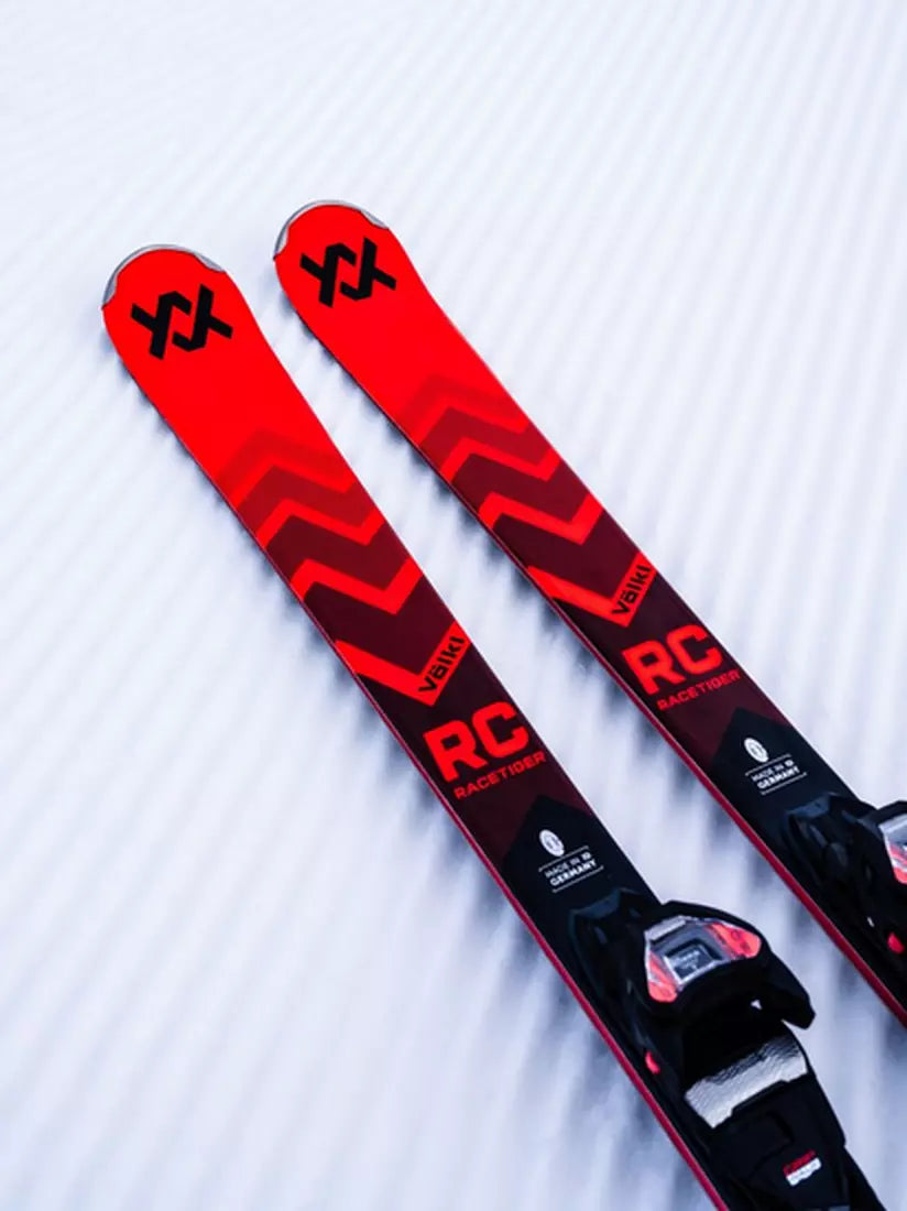 Völkl Racetiger RC red + VMotion 12 Gw red