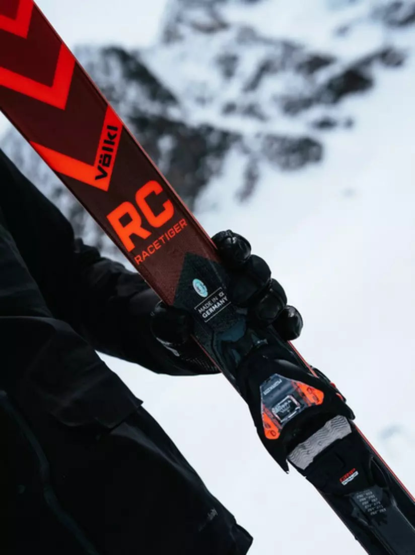 Völkl Racetiger RC red + VMotion 12 Gw red